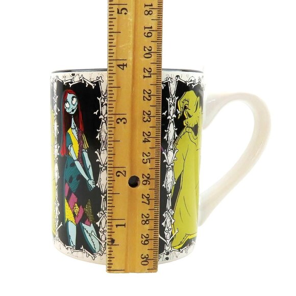 Nightmare Before Christmas Ceramic Mug Featuring Sally Jack & Oogie Boogie 14 oz - Picture 9 of 10